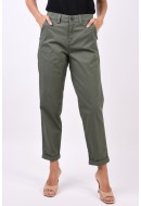 Women Pants Jjxx Jxella Regular Chino Mw Noos Four Leaf Clover